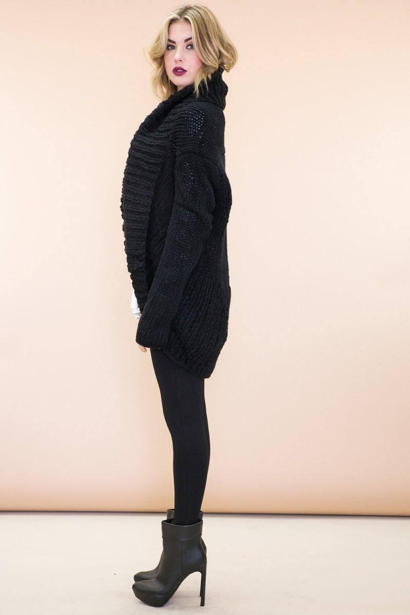 Evan Chunky Knit Cardigan Sweater - Haute & Rebellious