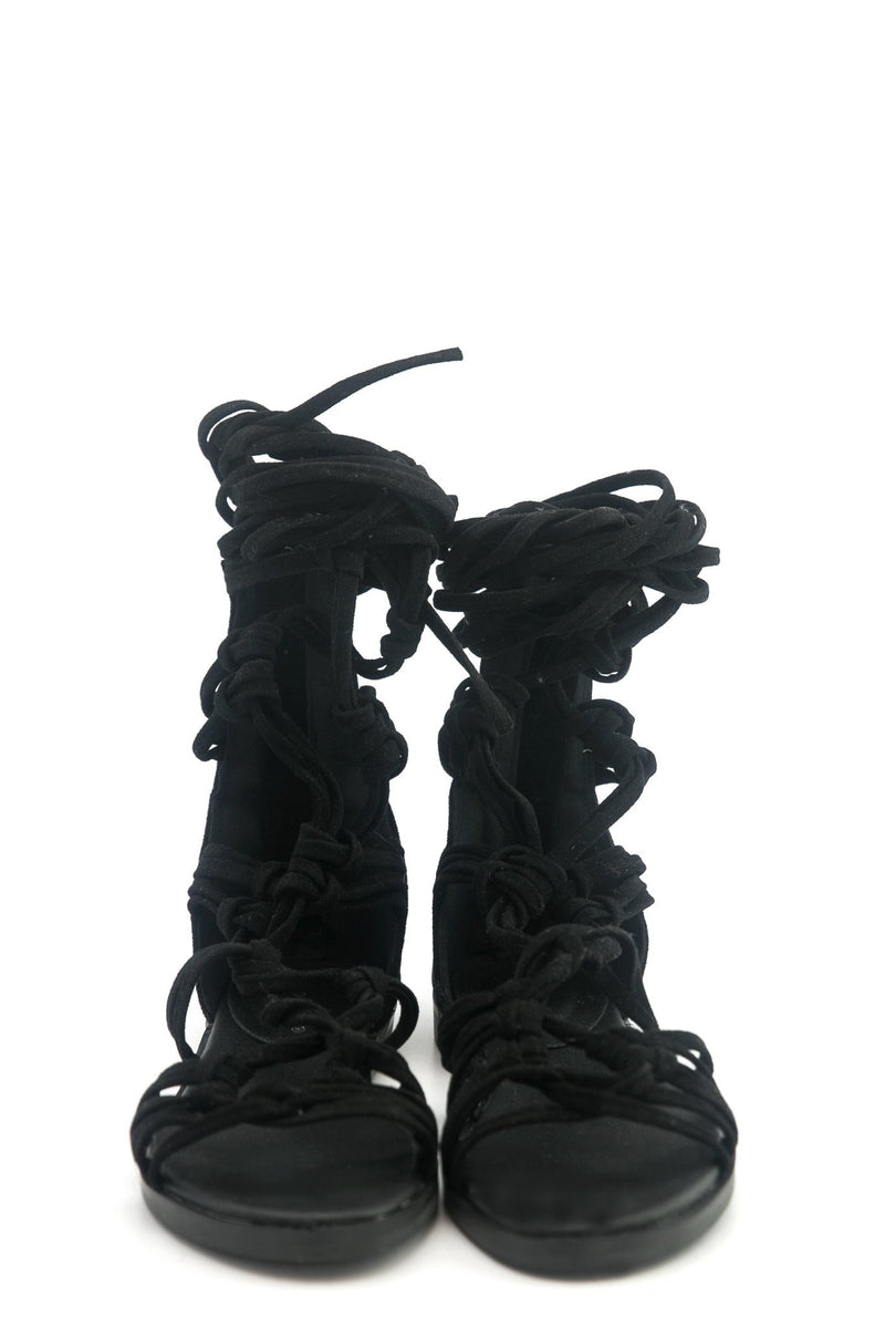 Lesly Lace-Up Gladiator Sandal - Haute & Rebellious