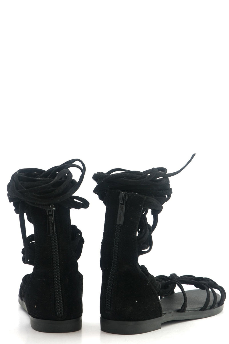 Lesly Lace-Up Gladiator Sandal – Haute & Rebellious