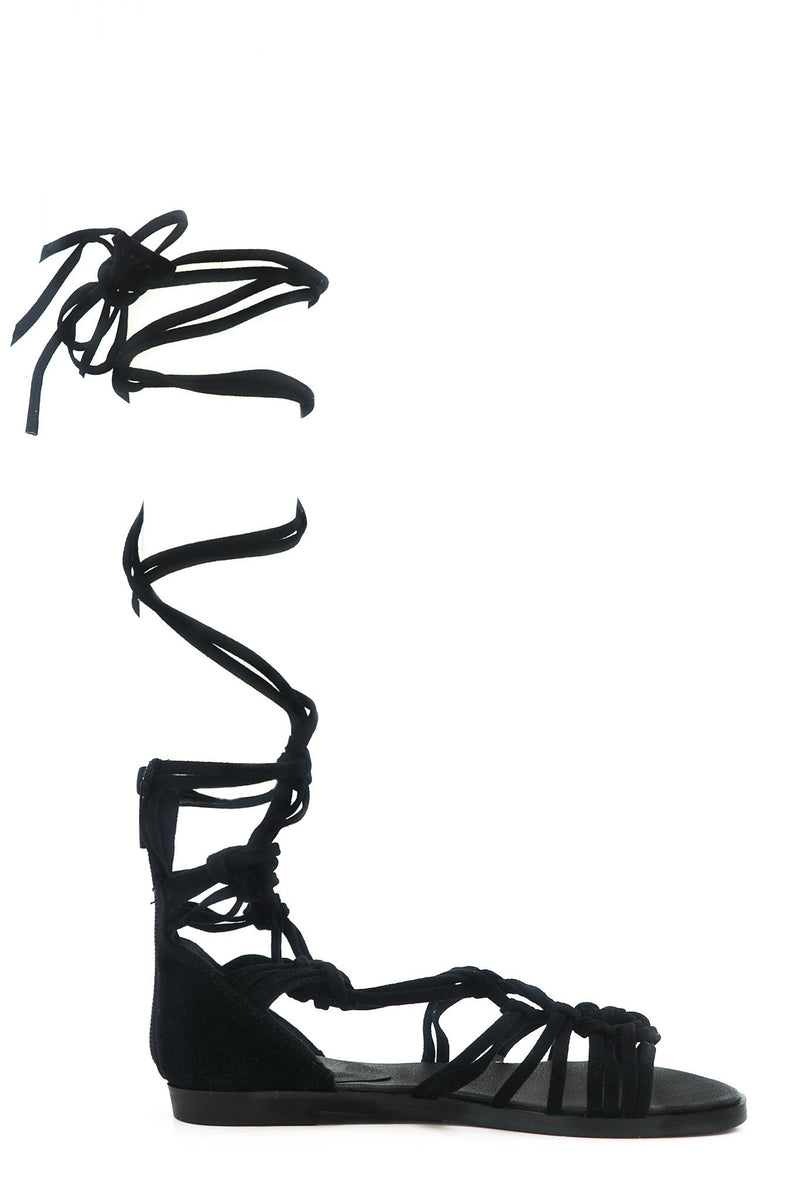 Lesly Lace-Up Gladiator Sandal - Haute & Rebellious