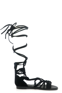 Lesly Lace-Up Gladiator Sandal - Haute & Rebellious