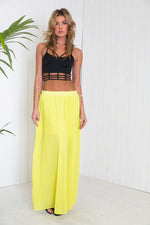 Nala Chiffon Pleated Maxi Skirt - Haute & Rebellious