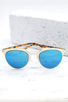Skylar Reflective Sunglasses - SilverBlue - Haute & Rebellious