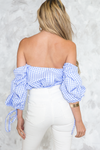Sure Thing Puff Sleeve Picnic Top - Haute & Rebellious