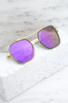 Harpers 70's Sunglasses - Purple - Haute & Rebellious