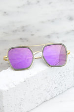 Harpers 70's Sunglasses - Purple - Haute & Rebellious