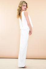 Naimon Cutout Back Maxi Dress - White - Haute & Rebellious
