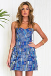 Tribal Bandage Fit-N-Flair Dress - Haute & Rebellious