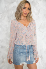 In Bloom Ruffle Blouse - Haute & Rebellious