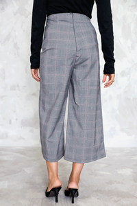 Plaid Dress Culotte Pant - Haute & Rebellious