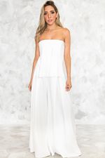 Just Us Lace-Up Back Modern Top - Haute & Rebellious