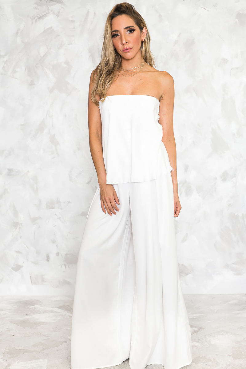 Just Us Lace-Up Back Modern Top - Haute & Rebellious