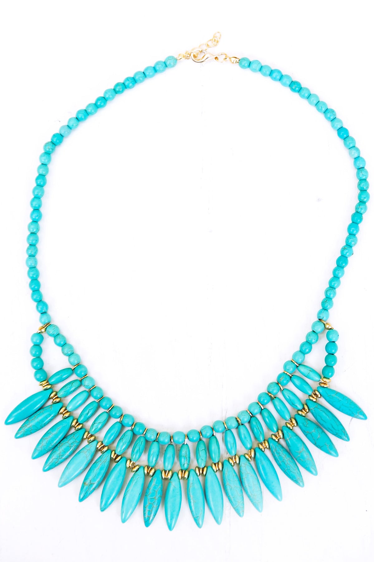 Turquoise Boho Necklace - Haute & Rebellious