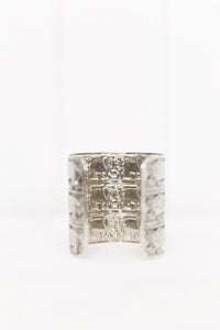 Bengali Metal Boho Cuff - Silver - Haute & Rebellious