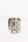 Bengali Metal Boho Cuff - Silver - Haute & Rebellious