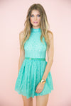Jenna Open Back Lace Dress - Haute & Rebellious