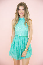 Jenna Open Back Lace Dress - Haute & Rebellious