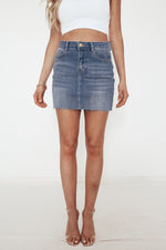 Denim Mini Skirt