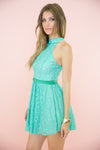 Jenna Open Back Lace Dress - Haute & Rebellious