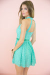 Jenna Open Back Lace Dress - Haute & Rebellious