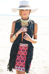 Dakota Tribal Embroided Skirt - Haute & Rebellious