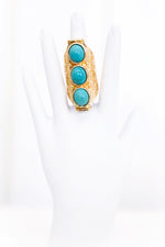 Nahla Turq Stone Large Ring - Haute & Rebellious