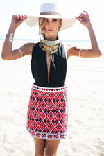 Dakota Tribal Embroided Skirt - Haute & Rebellious