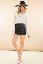 Ettro Chiffon Dressy Blouse - Taupe - Haute & Rebellious