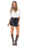 GRAYSON BUTTON-UP DRESS SHIRT - White - Haute & Rebellious