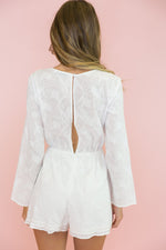 Gigi Bell Sleeve Romper - Haute & Rebellious
