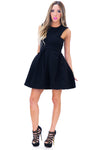BENNIT SLEEVELESS FLARED DRESS - Haute & Rebellious