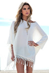 Lennoh Fringe Poncho Top - Haute & Rebellious