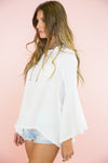 Ring The Bell Sleeve Blouse - Haute & Rebellious