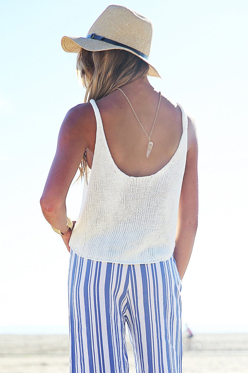 Jacob Woven Knit Crop Top ///  Only 1-S/M Left /// - Haute & Rebellious