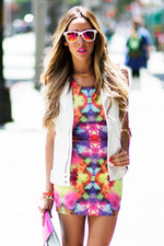 LEATHERETTE BIKER VEST - White - Haute & Rebellious