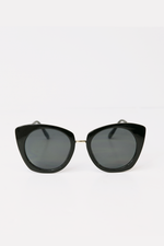 Lana Cat Eye Sunglasses - Black