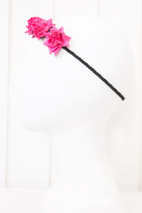 Small Pointy Rose Headband - Haute & Rebellious