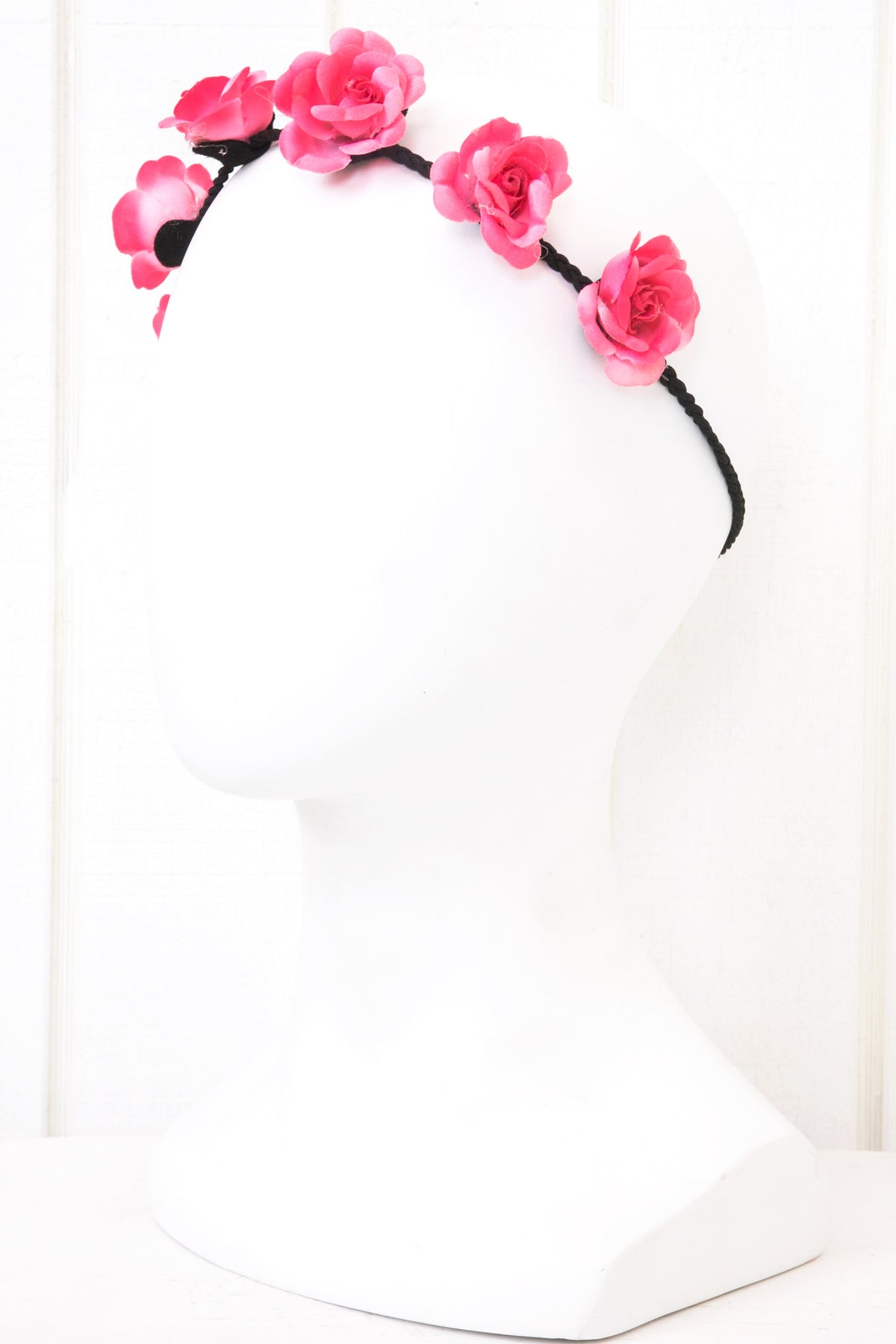 Small Rounded-Rose Headband - Haute & Rebellious