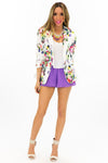 RUFFLE SHORTS - Lavender - Haute & Rebellious