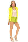 RUFFLE SHORTS - Kiwi - Haute & Rebellious