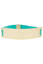 OVERSIZE GOLD PLATED BELT - Mint - Haute & Rebellious