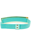 OVERSIZE GOLD PLATED BELT - Mint - Haute & Rebellious