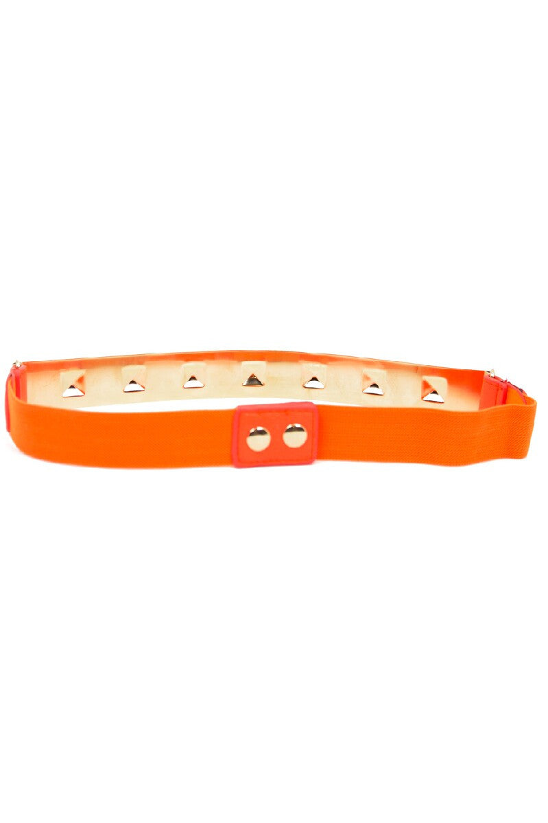 THIN GOLD PLATED BELT - Orange - Haute & Rebellious