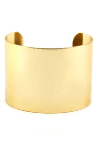 VELM GOLD PLATE CUFF - Haute & Rebellious