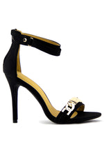 BRIT GOLD CHAIN HIGH HEEL - Haute & Rebellious