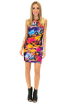 PEGASUS MESH DETAIL BODYCON DRESS - Haute & Rebellious