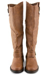 RIDING KNEE BOOT - Cognac - Haute & Rebellious
