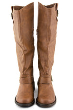 RIDING KNEE BOOT - Cognac - Haute & Rebellious