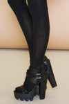 Maddox Platform Chunky Heel - Haute & Rebellious