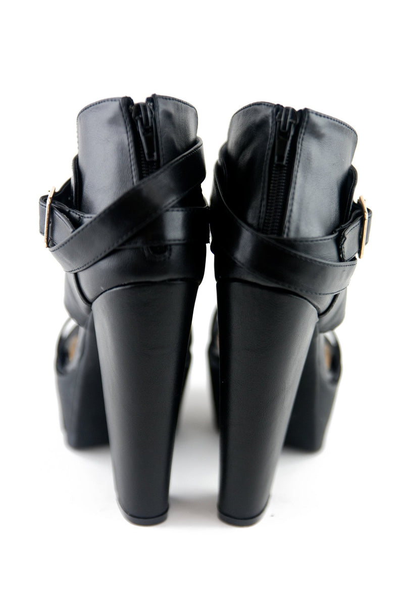 Maddox Platform Chunky Heel - Haute & Rebellious